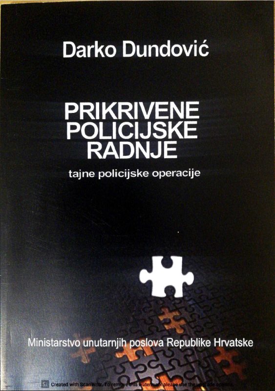 Prikrivene policijske radnje